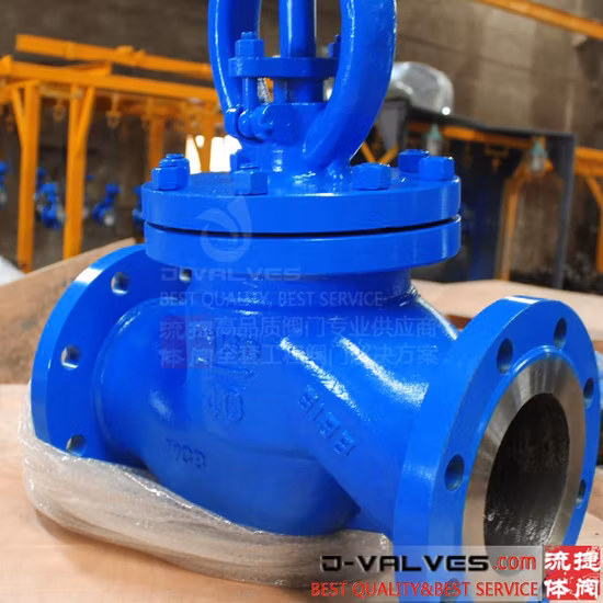 핸드휠 작동이 가능한 주강 DN50 Pn40 글로브 밸브